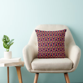 Almofada Travesseiro decorativo Bargello Flaming