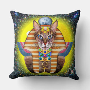 Almofada Travesseiro decorativo Bastet
