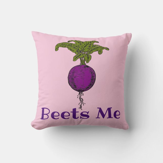 Almofada Travesseiro decorativo Beets Me (Frente)