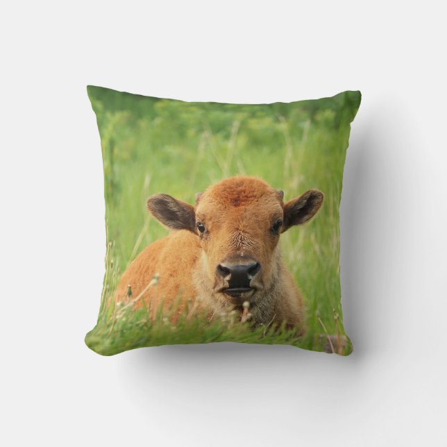 Almofada Travesseiro decorativo Bison Calf (Frente)