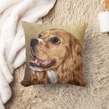 Travesseiro decorativo Blonde Cocker Spaniel