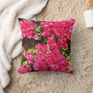 Almofada Travesseiro decorativo Blooming Bougainvillea