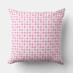Almofada Travesseiro decorativo Bolinhas Rosa Personalizado