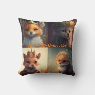 Almofada Travesseiro decorativo bonito de dois amigos anima