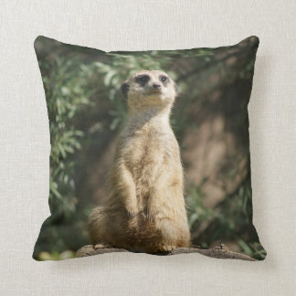 Almofada Travesseiro decorativo bonito de Meerkat