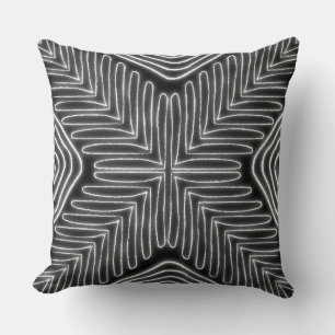 Almofada Travesseiro decorativo Boomerang Mudcloth
