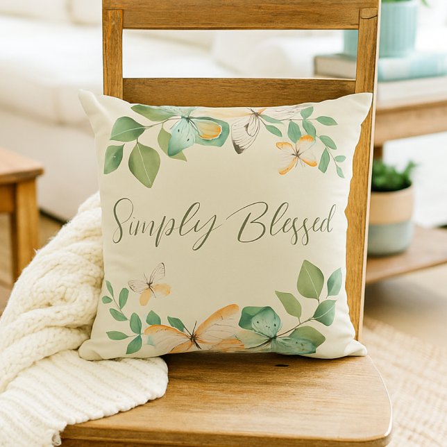 Almofada Travesseiro decorativo borboleta (Criador carregado)