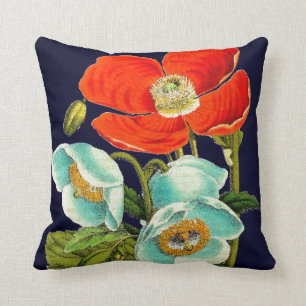 Almofada Travesseiro decorativo botânico floral das