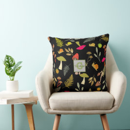 Almofada Travesseiro decorativo Botânico Personalizado de C