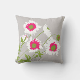 Almofada Travesseiro decorativo branco, cor-de-rosa, verde