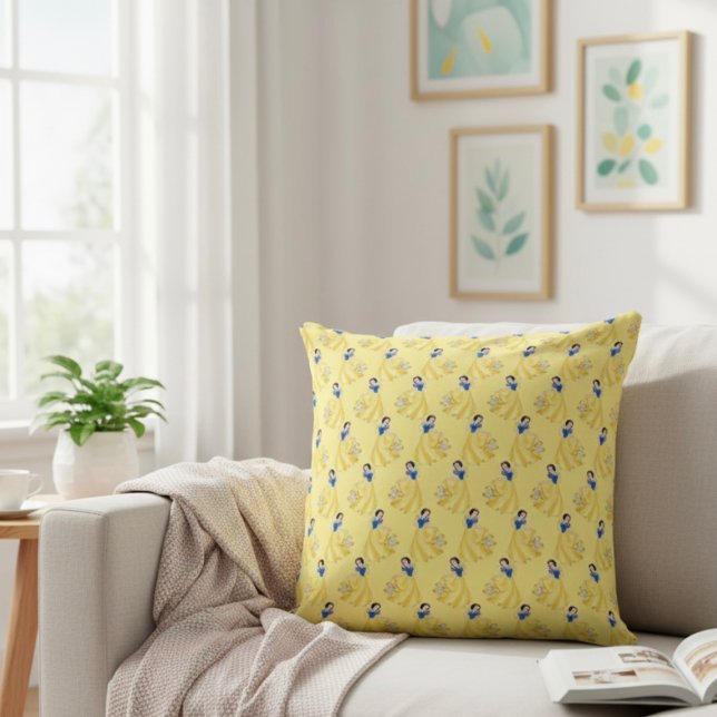 Almofada Travesseiro decorativo Branco da Neve (Criador carregado)