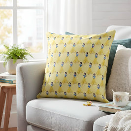 Almofada Travesseiro decorativo Branco da Neve