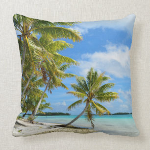 Almofada Travesseiro decorativo branco da praia da areia da