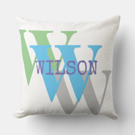 Almofada travesseiro decorativo branco mínimo de cinzas