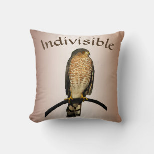 Almofada Travesseiro decorativo Brown Hawk indivisível
