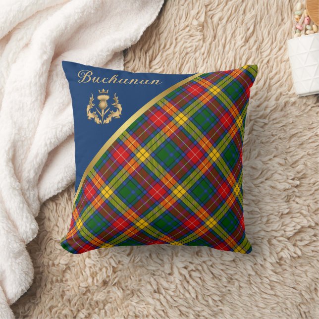 Almofada Travesseiro decorativo Buchanan Tartan (Cobertor)