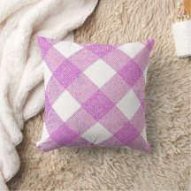 Travesseiro decorativo Búfalo Diagonal Roxo Verifi