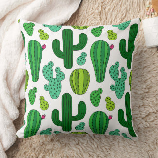 Almofada Travesseiro decorativo Cactus Garden 20x20