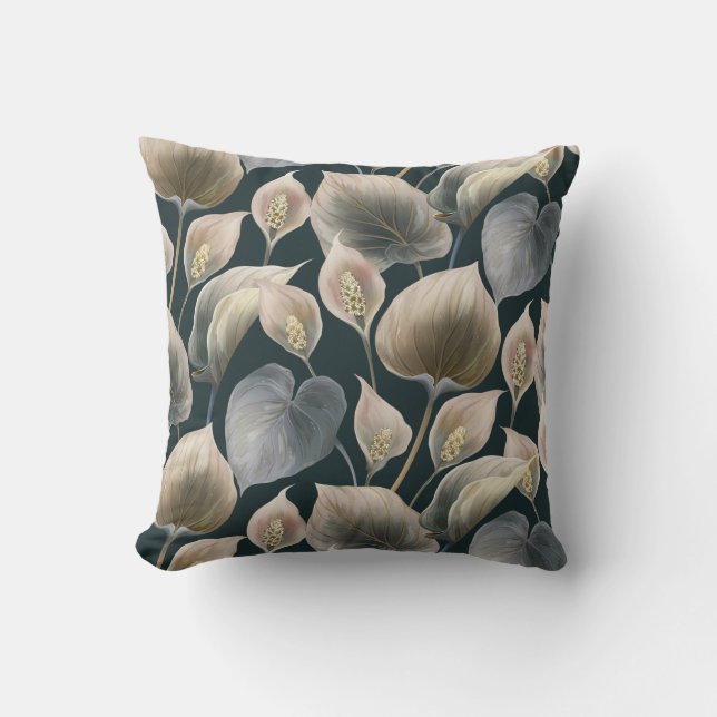 Almofada Travesseiro decorativo Calla Lily (Frente)