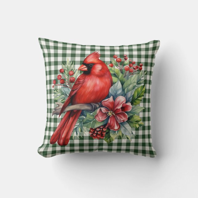 Almofada Travesseiro decorativo cardinal (Frente)