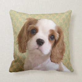 Almofada Travesseiro decorativo Cavalier Spaniel Puppy