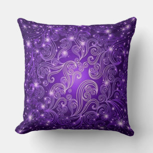 Almofada Travesseiro decorativo Celestial Roxo