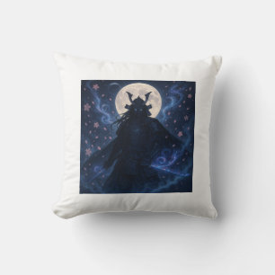 Almofada Travesseiro decorativo Celestial Samurai Anime F