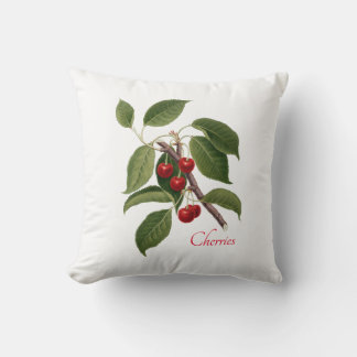 Almofada travesseiro decorativo "Cerejas"