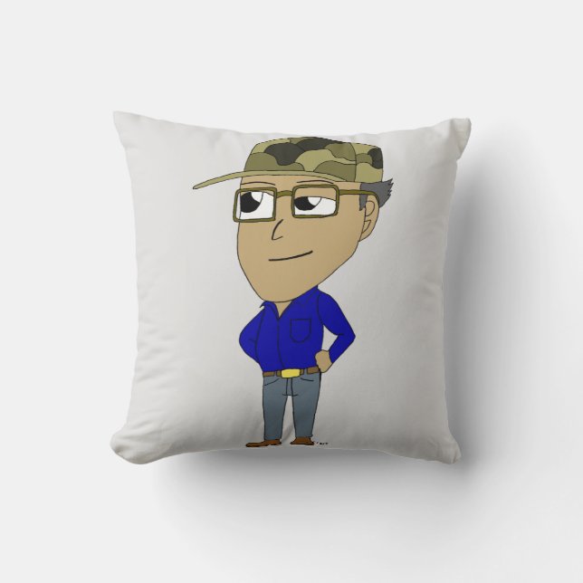 Almofada travesseiro decorativo chibi (Frente)