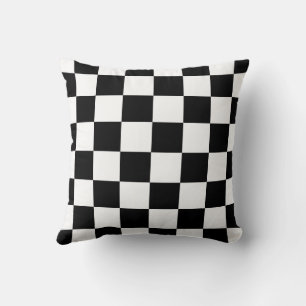 Almofada Travesseiro decorativo Chic Checkmate