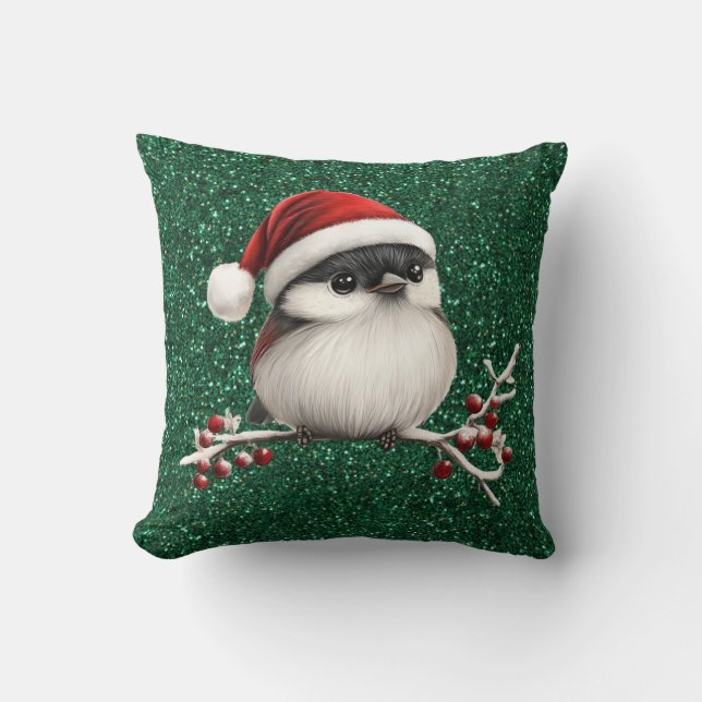 Almofada Travesseiro decorativo Chickadee (Frente)