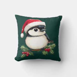 Almofada Travesseiro decorativo Chickadee