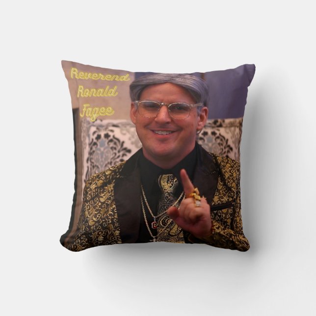 Almofada Travesseiro decorativo clássico do reverendo (Frente)