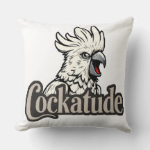 Travesseiro decorativo "Cockatude"