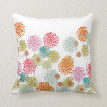 Travesseiro decorativo colorido de Fluffies -