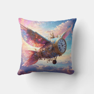 Almofada Travesseiro decorativo com asa fantástica com cara