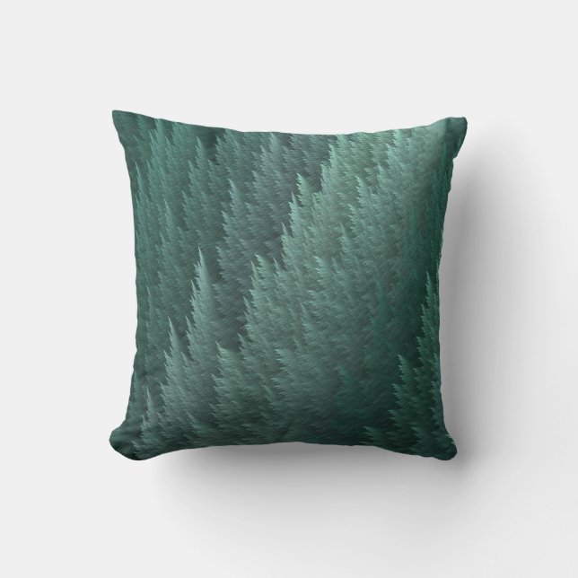 Almofada Travesseiro Decorativo com Desenho de Padrão de Pe (Frente)