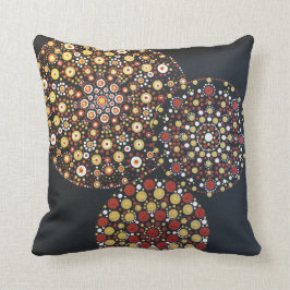 Almofada travesseiro decorativo com design de fogos de arti