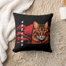 Almofada Travesseiro Decorativo com Design de Gato Fofo par