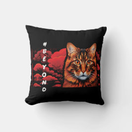 Almofada Travesseiro Decorativo com Design de Gato Fofo par