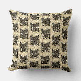 Almofada Travesseiro decorativo com destaque para a caixa d