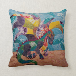 Almofada travesseiro decorativo com Dragon