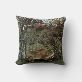 Almofada Travesseiro decorativo com fome do leão de