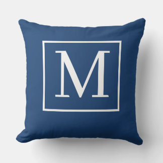 Almofada Travesseiro Decorativo com Monograma da Família em