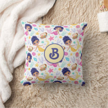 Travesseiro decorativo com Monograma de Vida Úmida