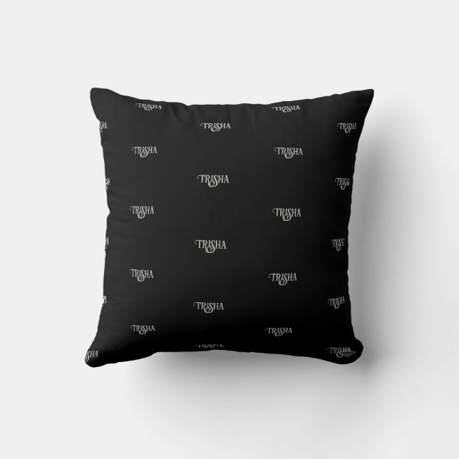 Almofada Travesseiro decorativo com Nome ou Texto HAMbyWG (Verso)