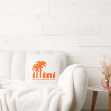 Travesseiro decorativo com o logotipo San Diego Il