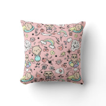 Travesseiro decorativo com um design moderno minim