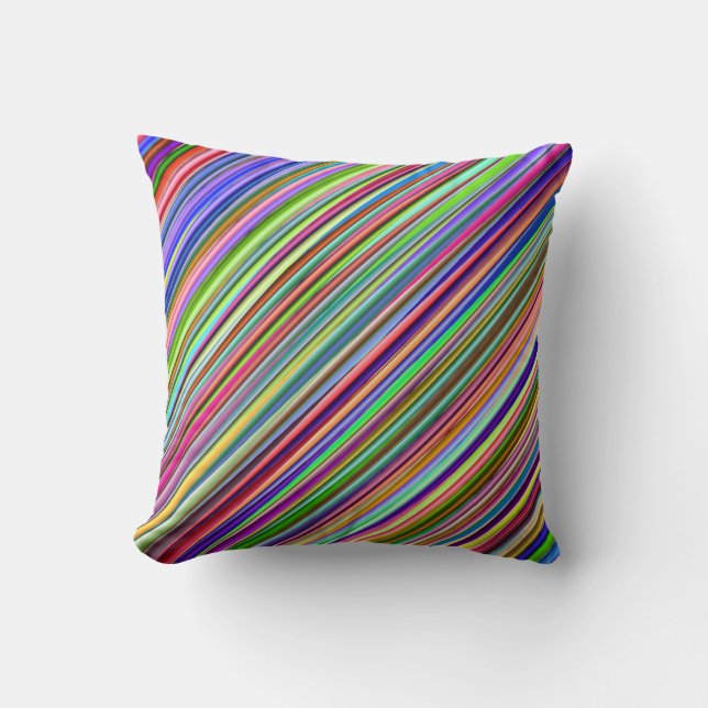 Almofada Travesseiro decorativo com várias cores (Frente)