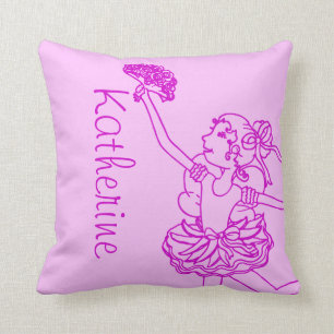 Almofada Travesseiro decorativo conhecido roxo do rosa da